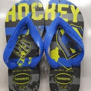 NWOT:Havaianas Flip Flops Kids Athletic-SZ USA 1Y